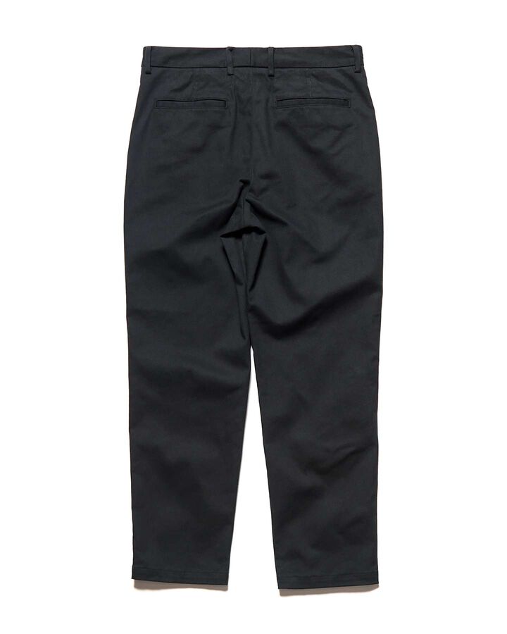 STRETCH TWILL SLIM SLACKS,BLACK, medium image number 1