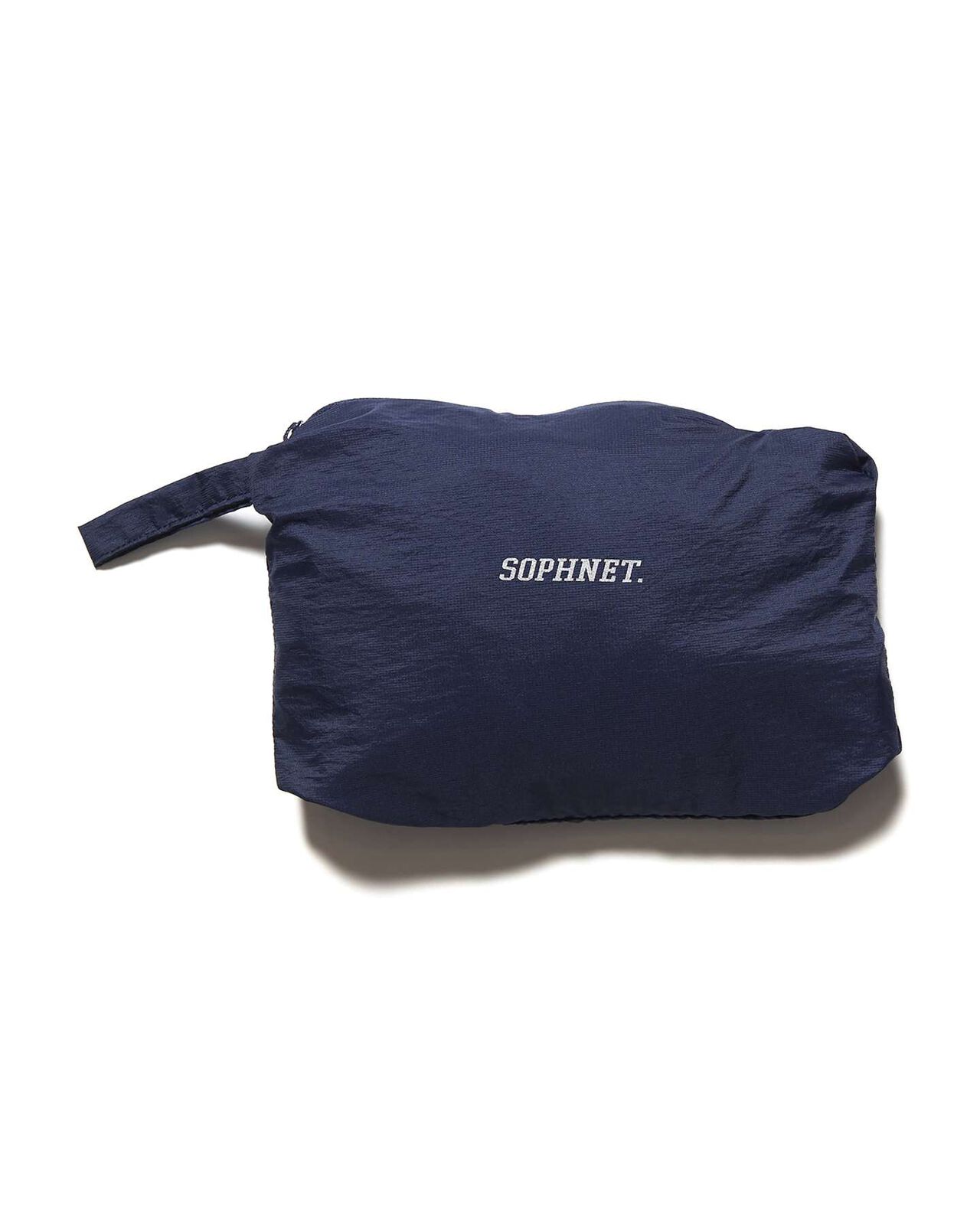 RIPSTOP PACKABLE HOODED BLOUSON,NAVY, large image number 3