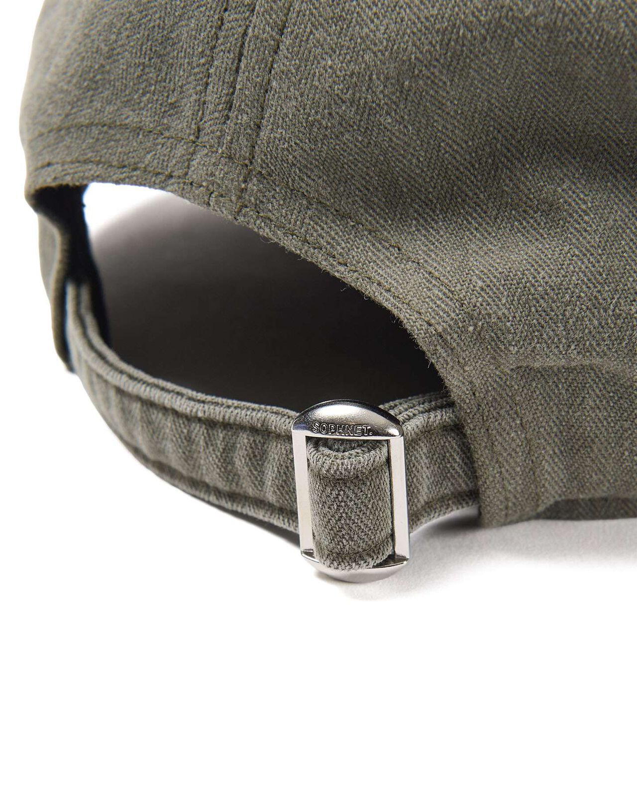 DAMAGED COLLEGE LOGO CAP,KHAKI, large image number 2