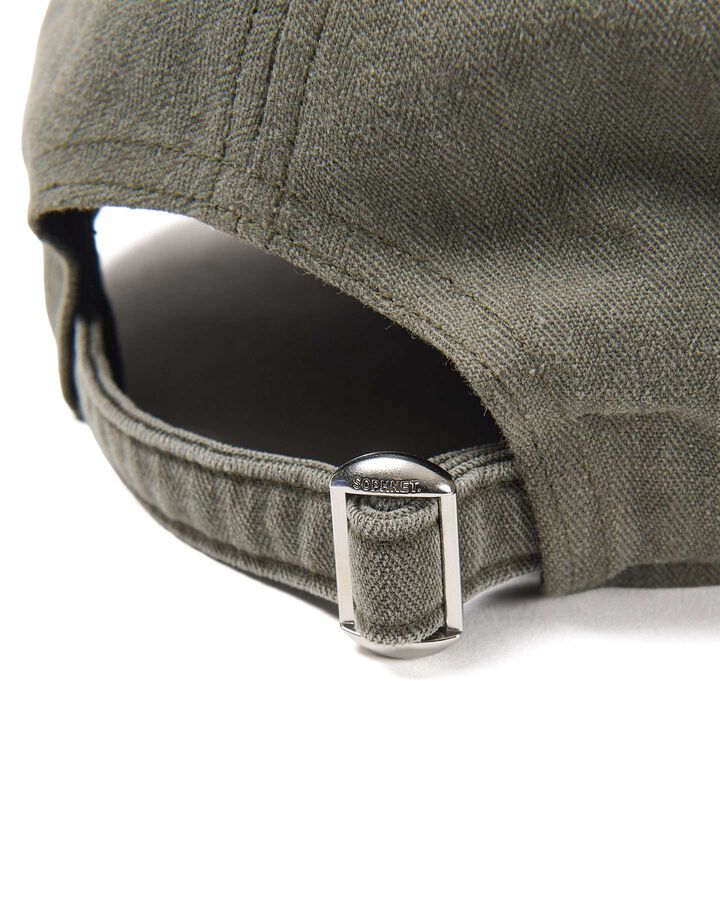 DAMAGED COLLEGE LOGO CAP,KHAKI, medium image number 2
