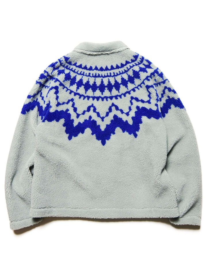 SHERPA BLOUSON,LIGHT GRAY, medium image number 1