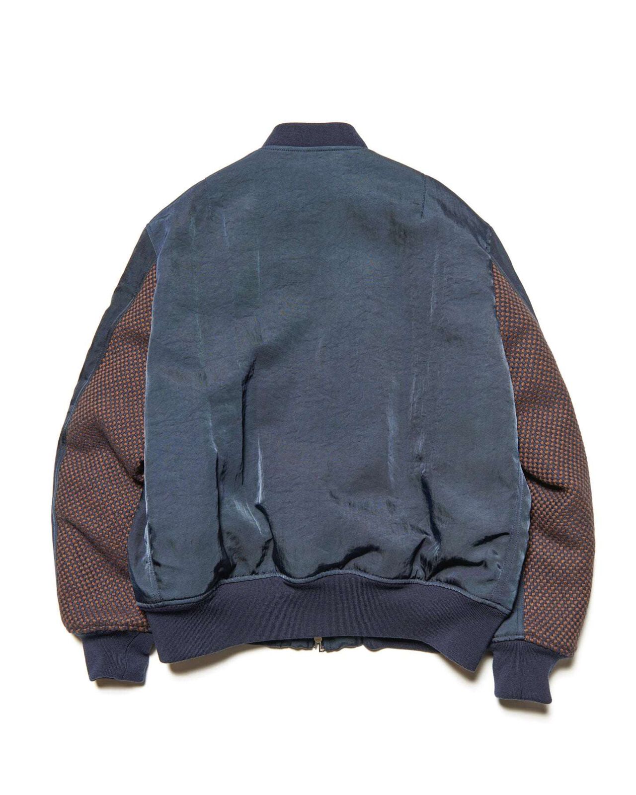 FLIGHT JACKET / Kvadrat Sisu,NAVY, large image number 1