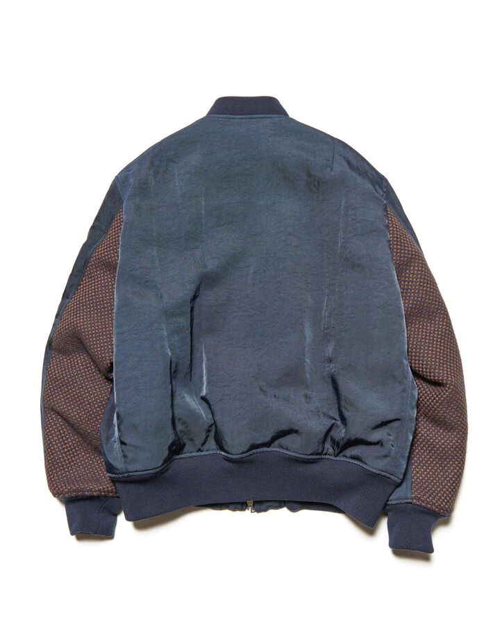 FLIGHT JACKET / Kvadrat Sisu,NAVY, medium image number 1