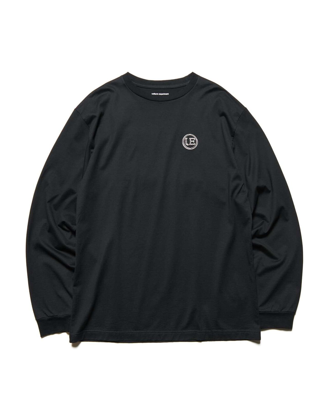 LOGO-DRAFT L/S TEE,BLACK, large image number 0