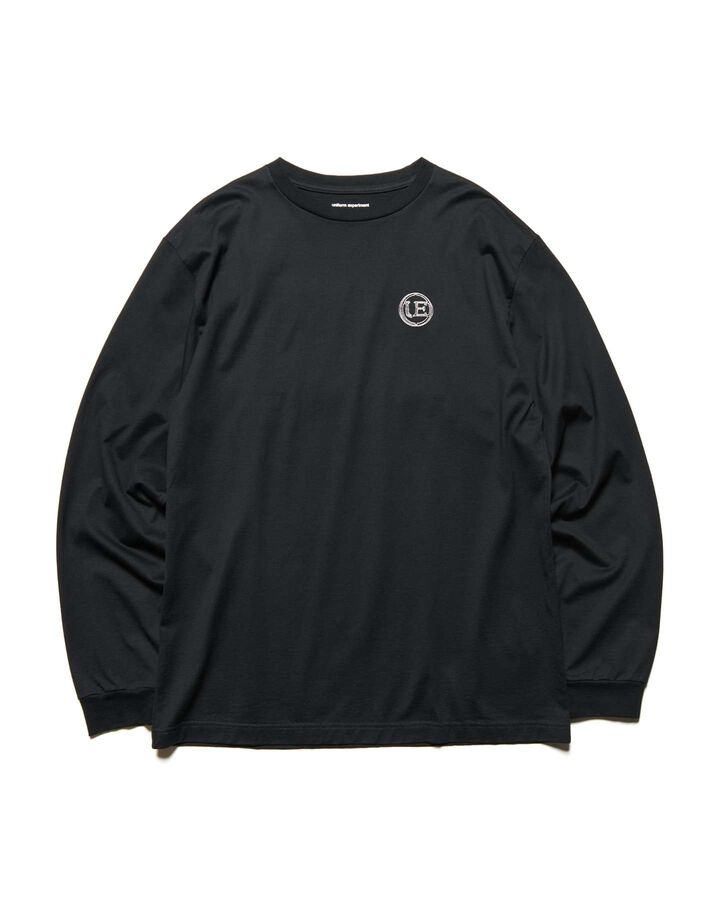 LOGO-DRAFT L/S TEE,BLACK, medium image number 0