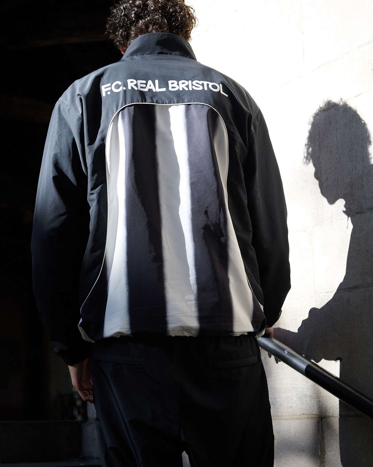 ERIC HAZE: WARM-UP JACKET,BLACK, large image number 7