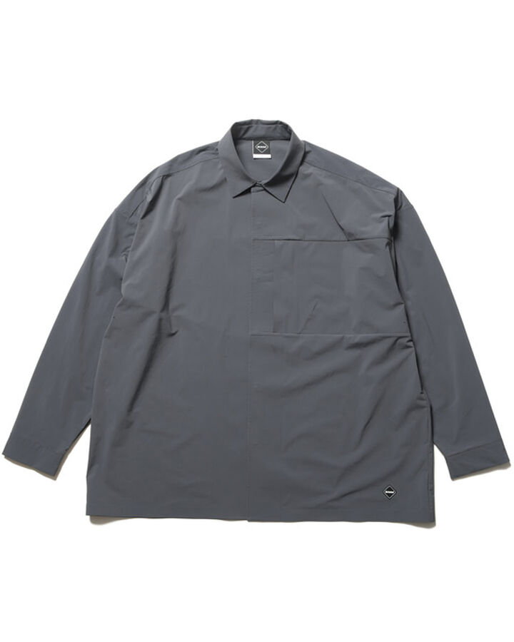 TECH TEAM SHIRT JACKET,GRAY, medium image number 0