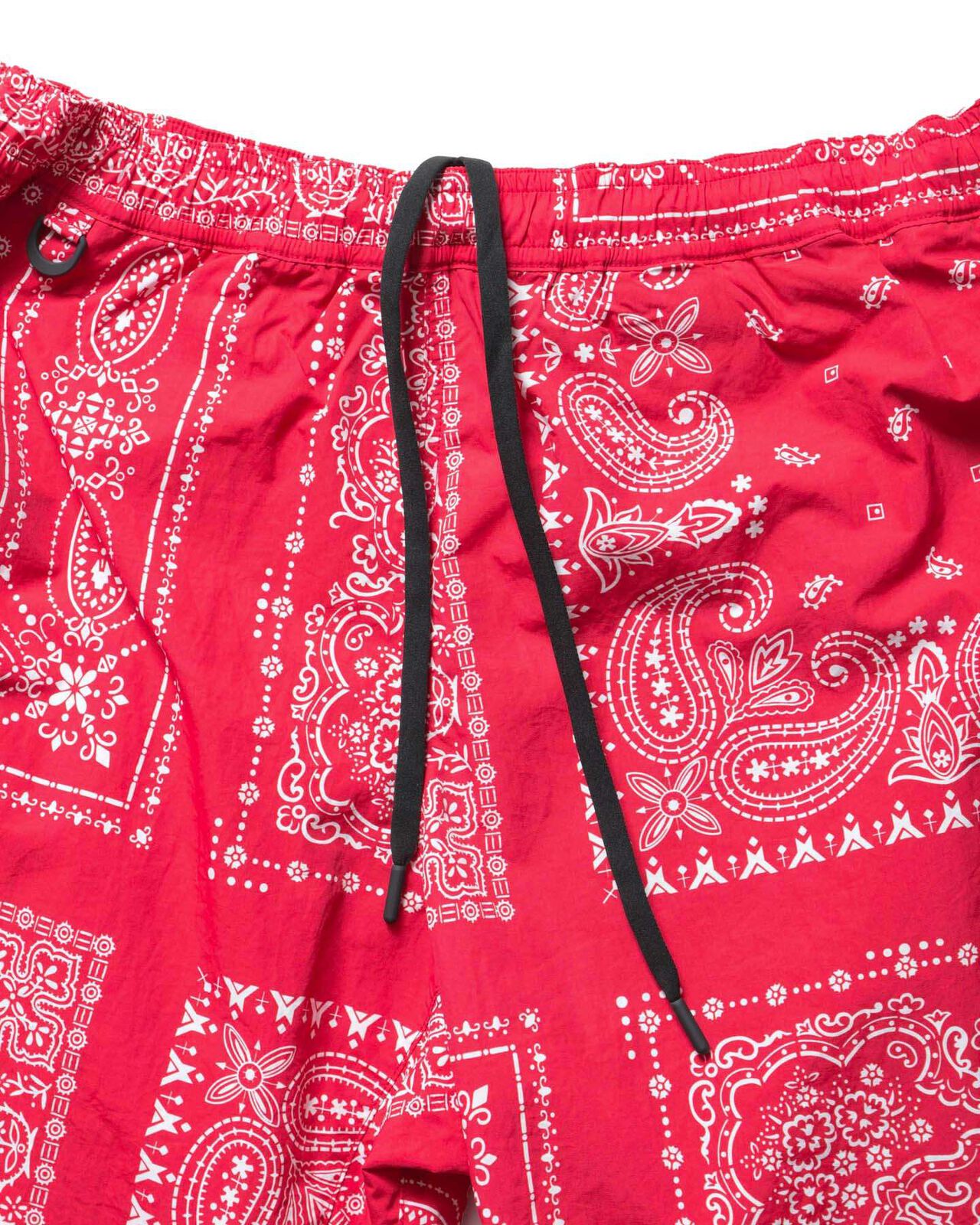 BANDANA NYLON EASY PANTS,RED, large image number 3