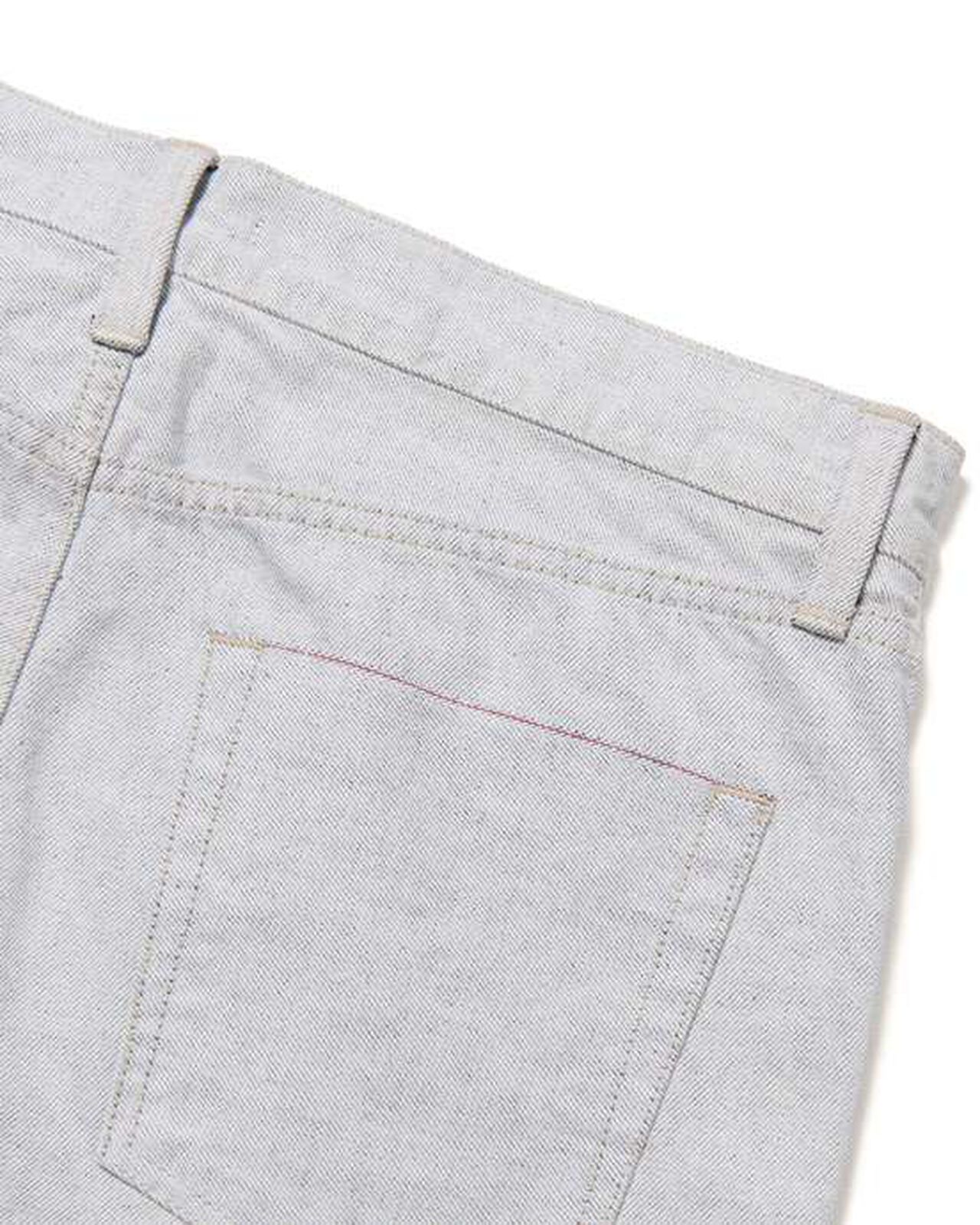 WASHED SLIM FIT JEANS,WHITE, large image number 3