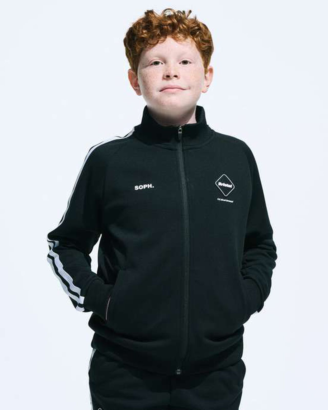 TRAINING TRACK JACKET,NAVY, large image number 2