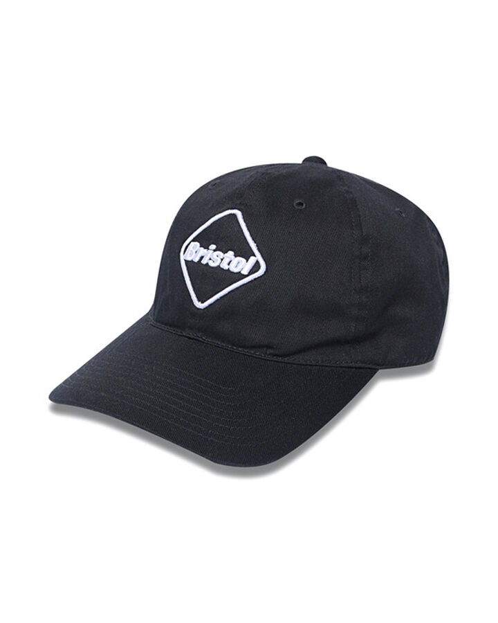 WASHED COTTON CAP,BLACK, medium