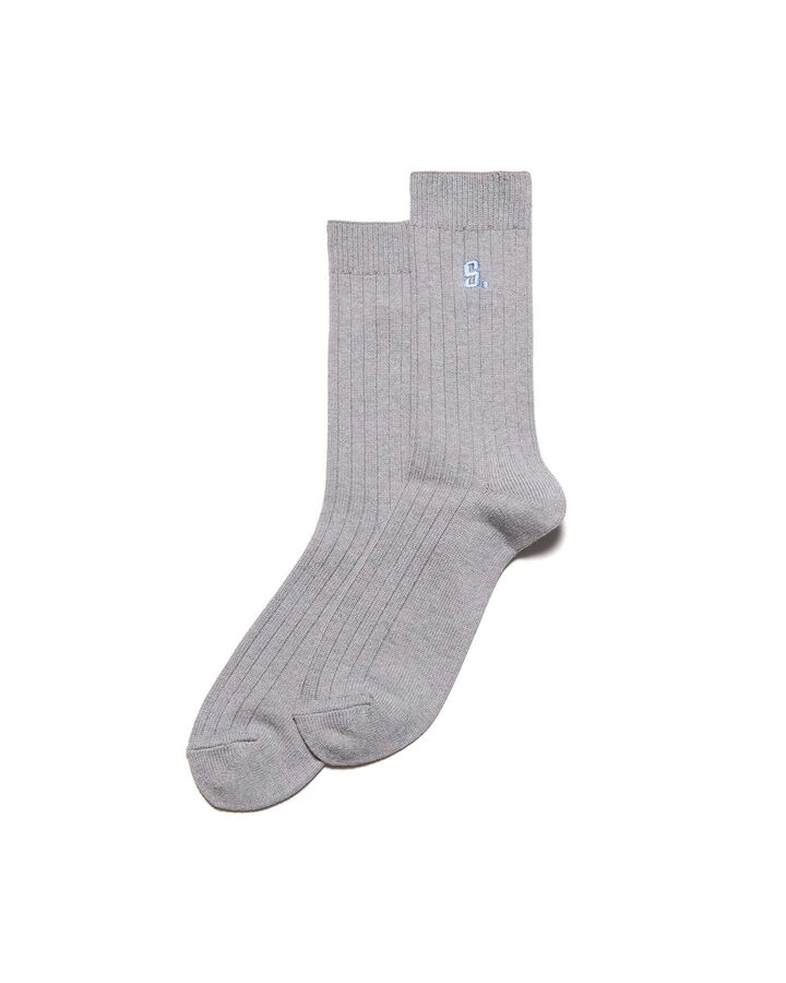 RELAX PILE SOCKS,GRAY, medium