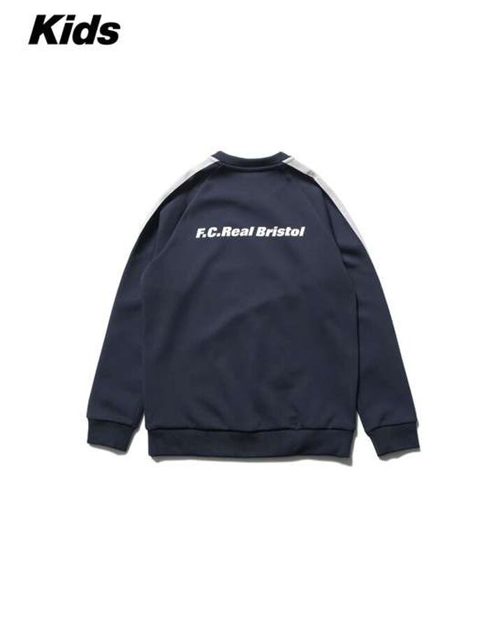TRAINING TRACK CREWNECK TOP,NAVY, medium image number 1