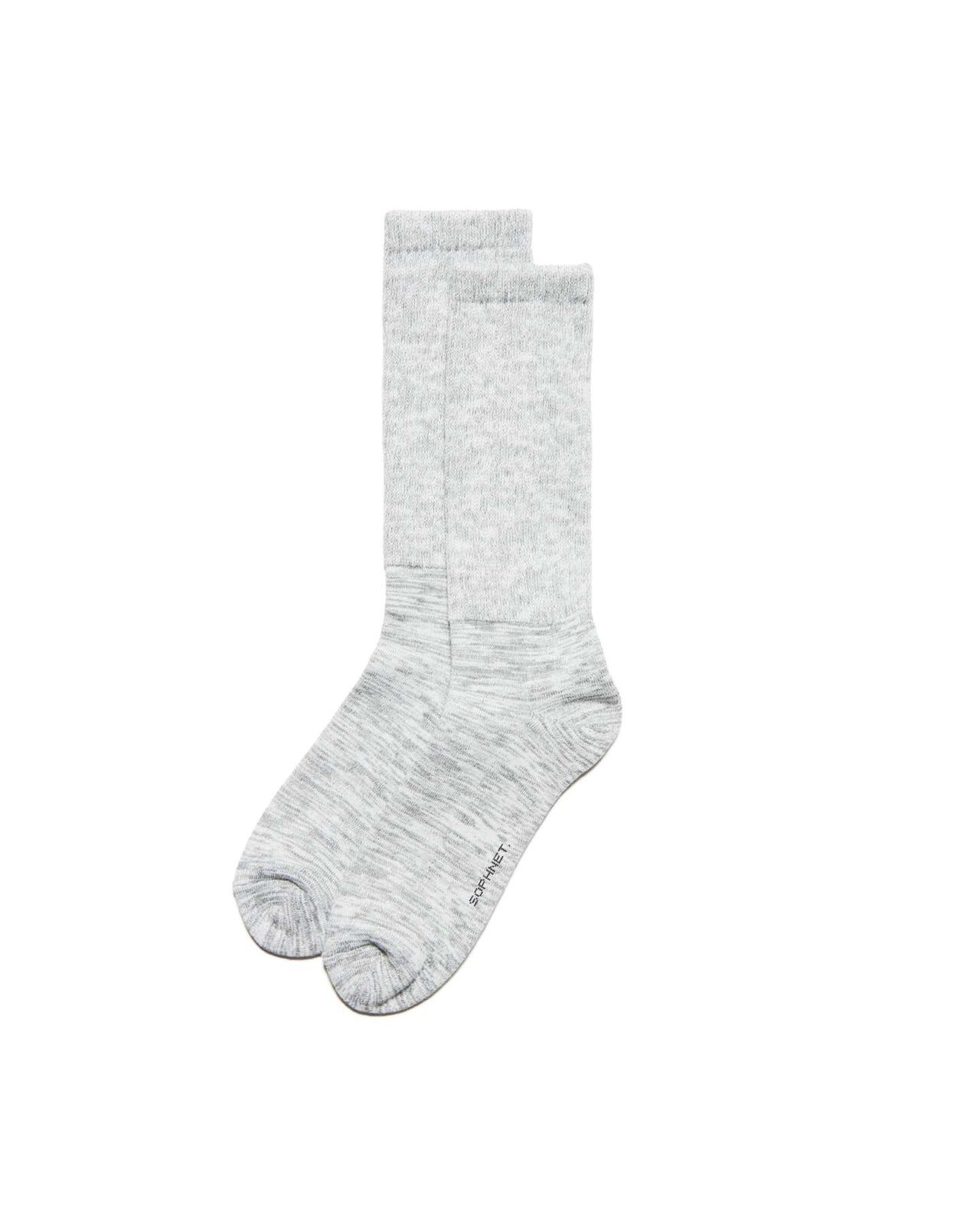 備長炭 RIBBED SOCKS,WHITE, large image number 0