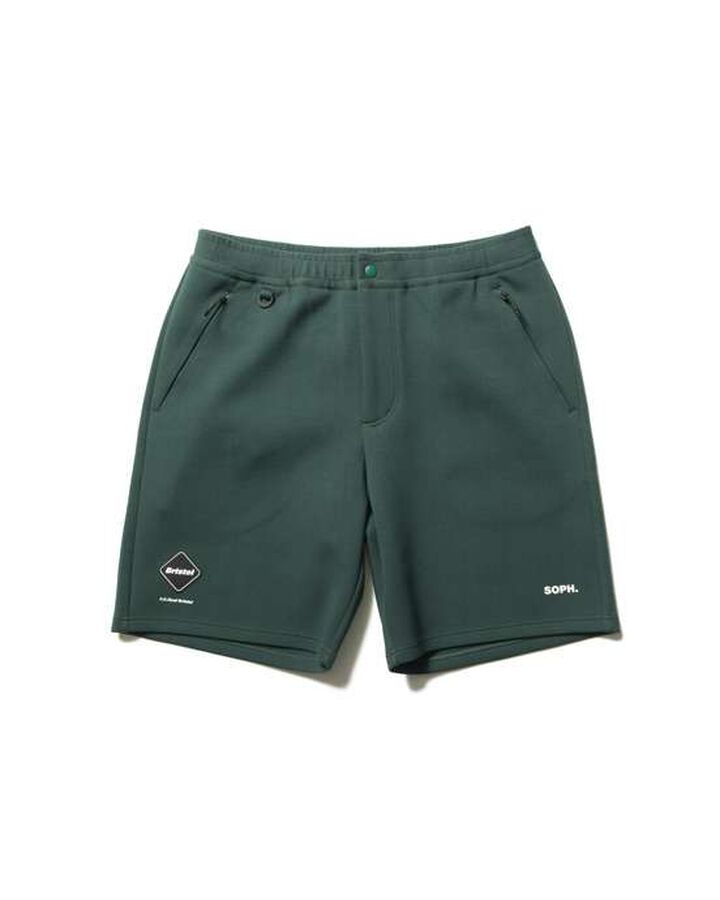 TECH SWEAT TRAINING SHORTS,GREEN, medium image number 0