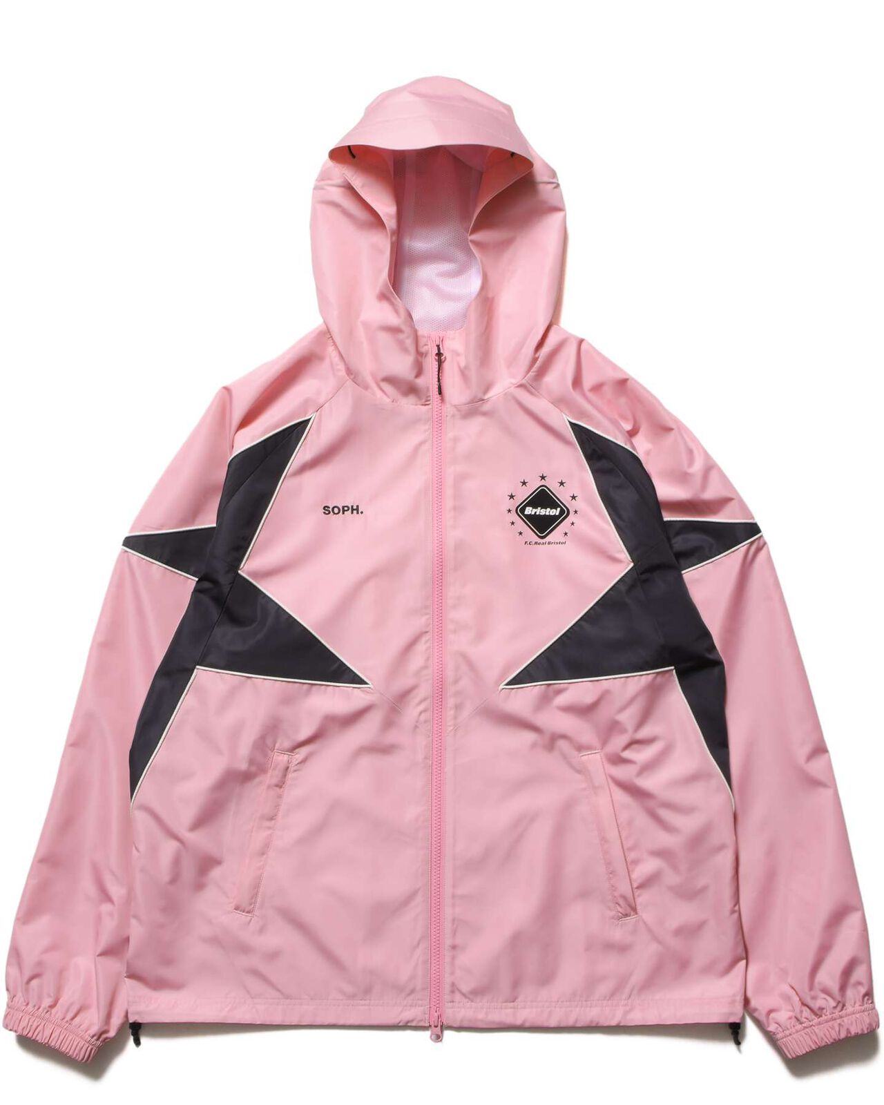 STAR WARM-UP JACKET,PINK, large image number 0