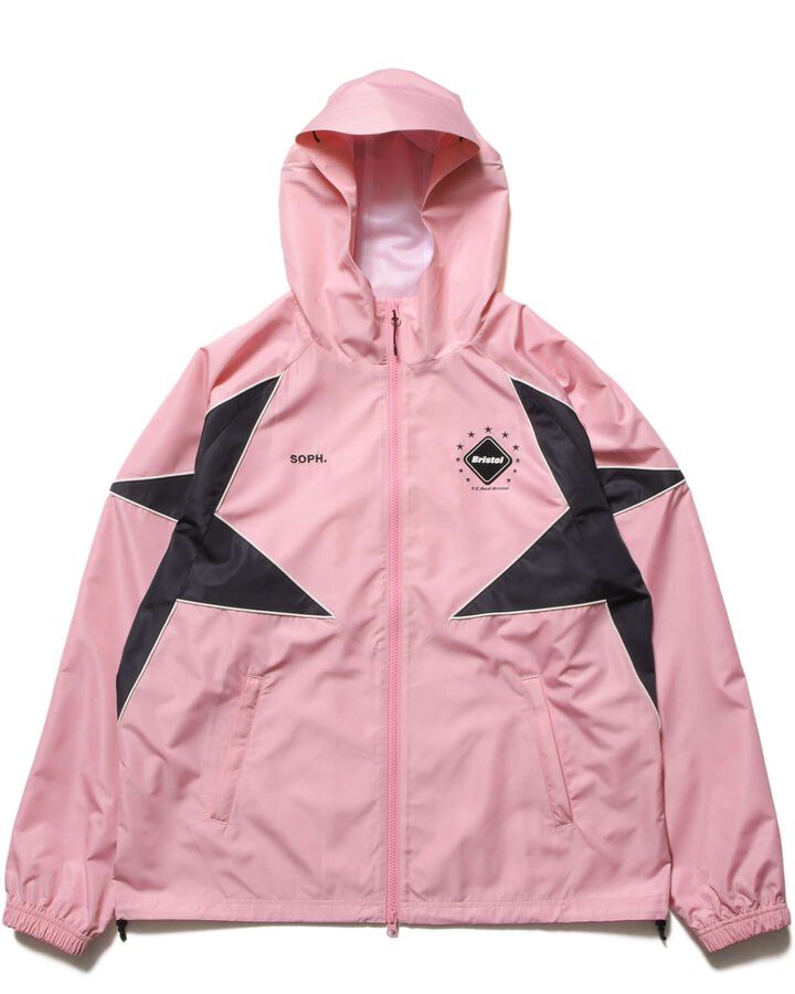 STAR WARM-UP JACKET,PINK, medium