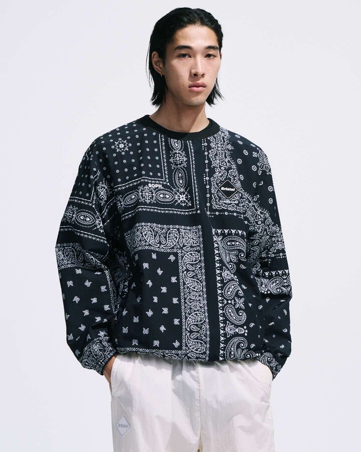 BANDANA NYLON PISTE,NAVY, medium image number 5