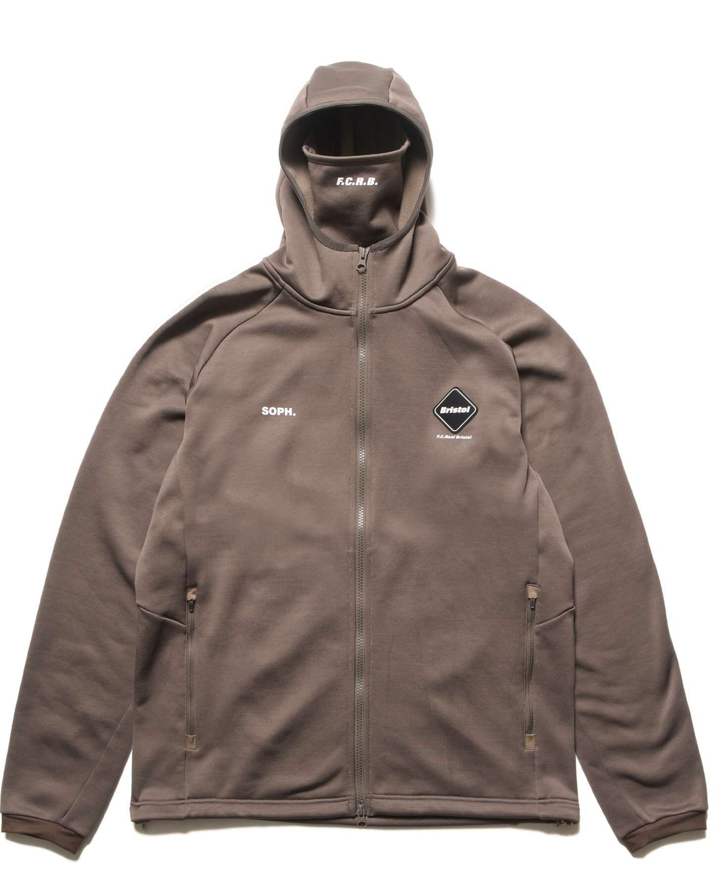 中田F.C.Real Bristol STRETCH FLEECE STRETCH FLEECE GAITER HOODIE
