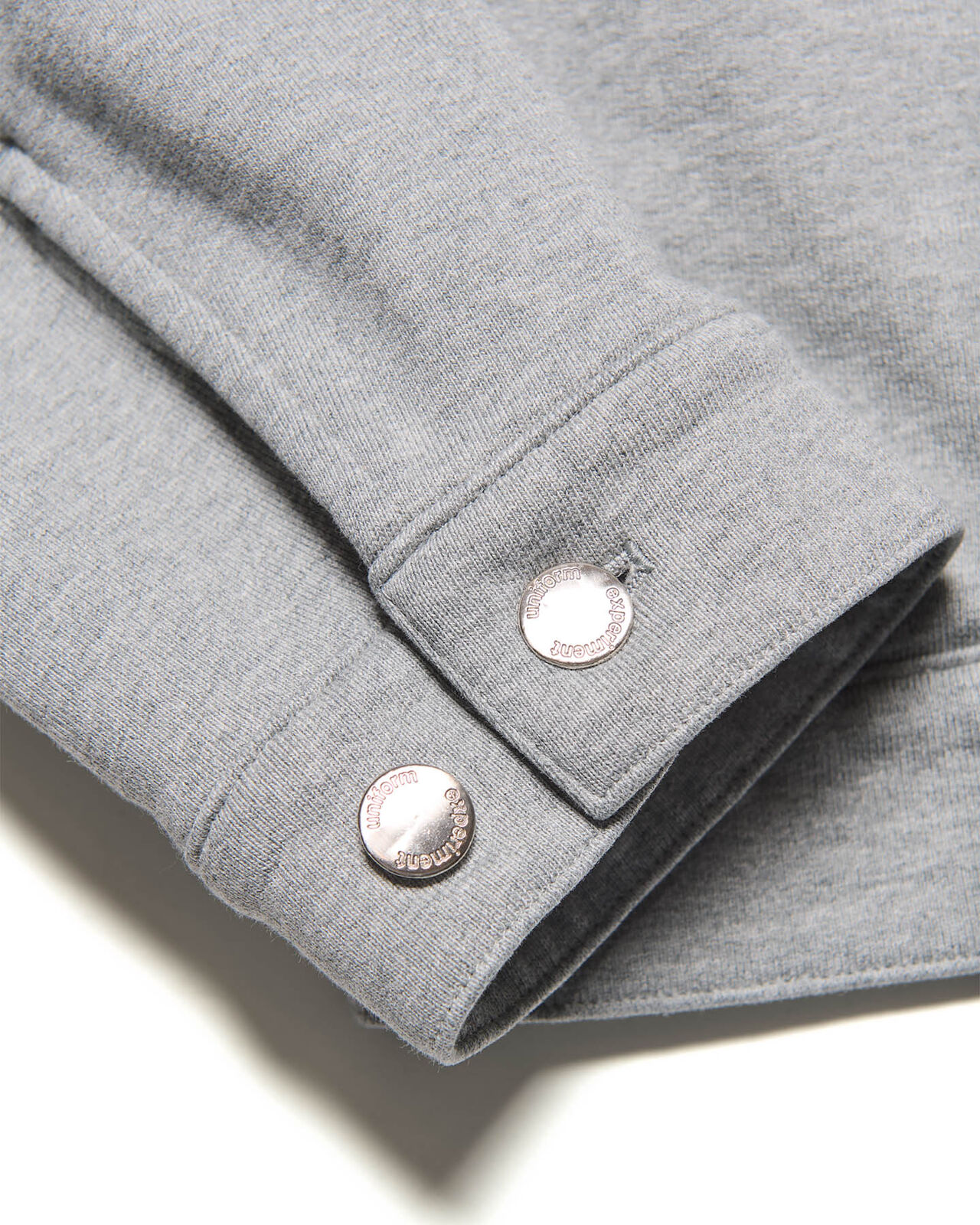 SWEAT TRUCKER JACKET,GRAY, large image number 5