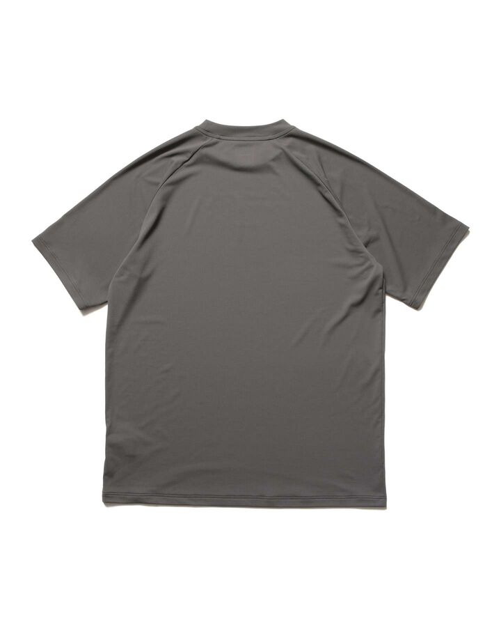S/S TRAINING TOP&SHORTS,CHARCOAL GRAY, medium image number 2