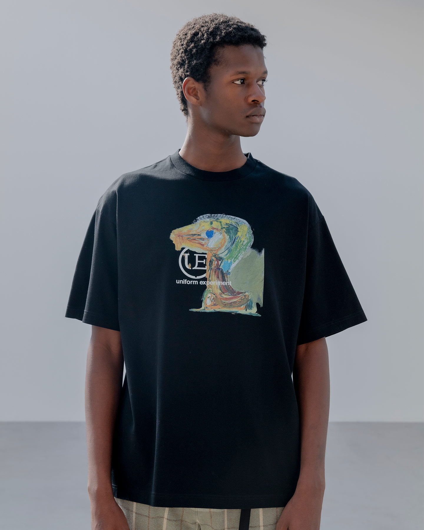 【すぐ届く・国内発】uniform experiment / LATTERIA L/S TEE uniform experiment 25A/W LOGO-DRAFT L/S TEE [ UE-252025