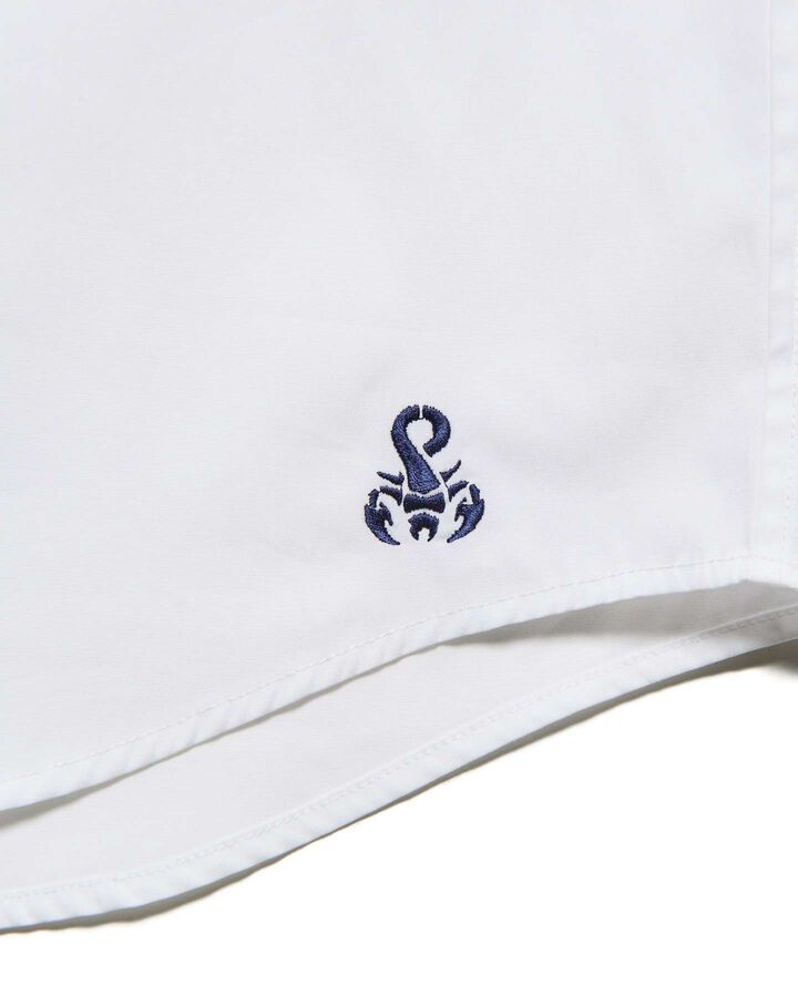 SUVIN GIZA RELAX-FIT S/S SHIRT,WHITE, medium image number 3