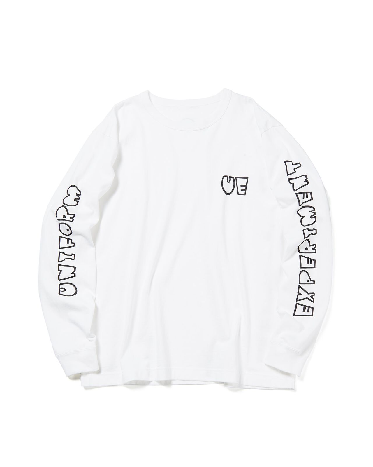 AUTHENTIC L/S WIDE TEE,WHITE, large image number 0