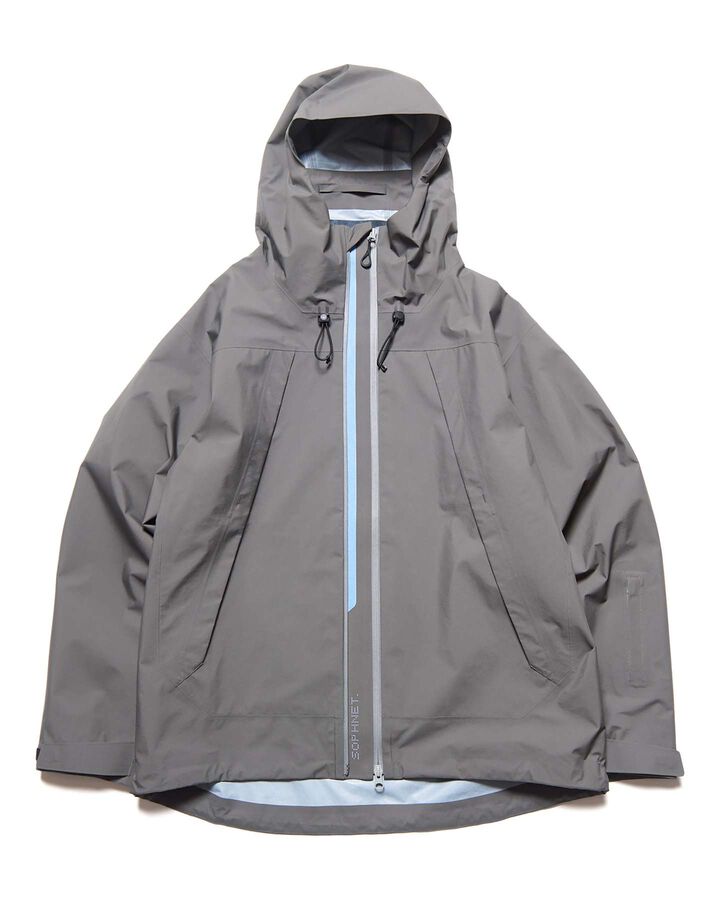 3-LAYER RIPSTOP MOUNTAIN JACKET,GRAY, medium