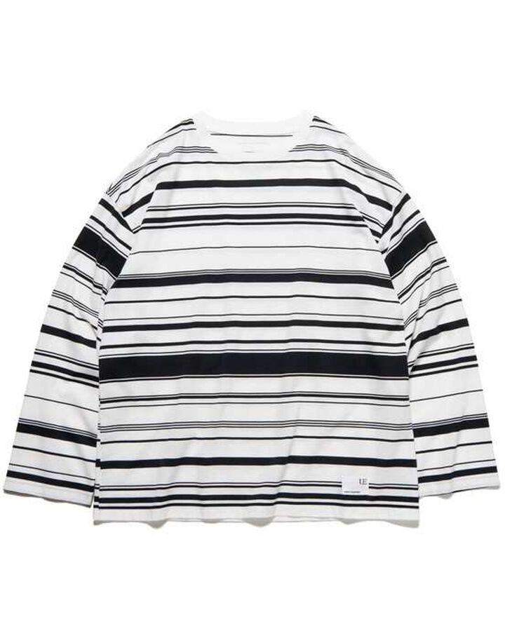 BORDER LOOSE L/S TEE,B, medium