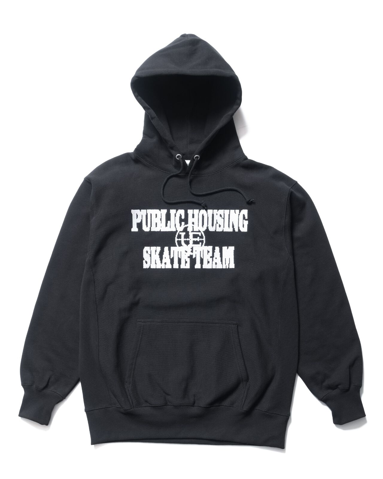 PUBLIC HOUSING SKATE TEAM SWEAT HOODIE,BLACK, large image number 0