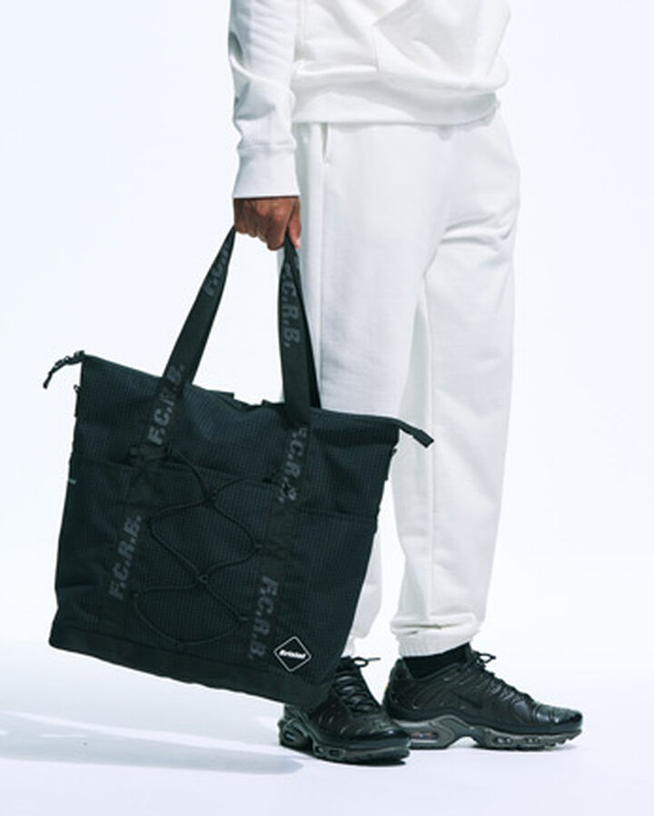 TOUR TOTE BAG,BLACK, medium image number 7