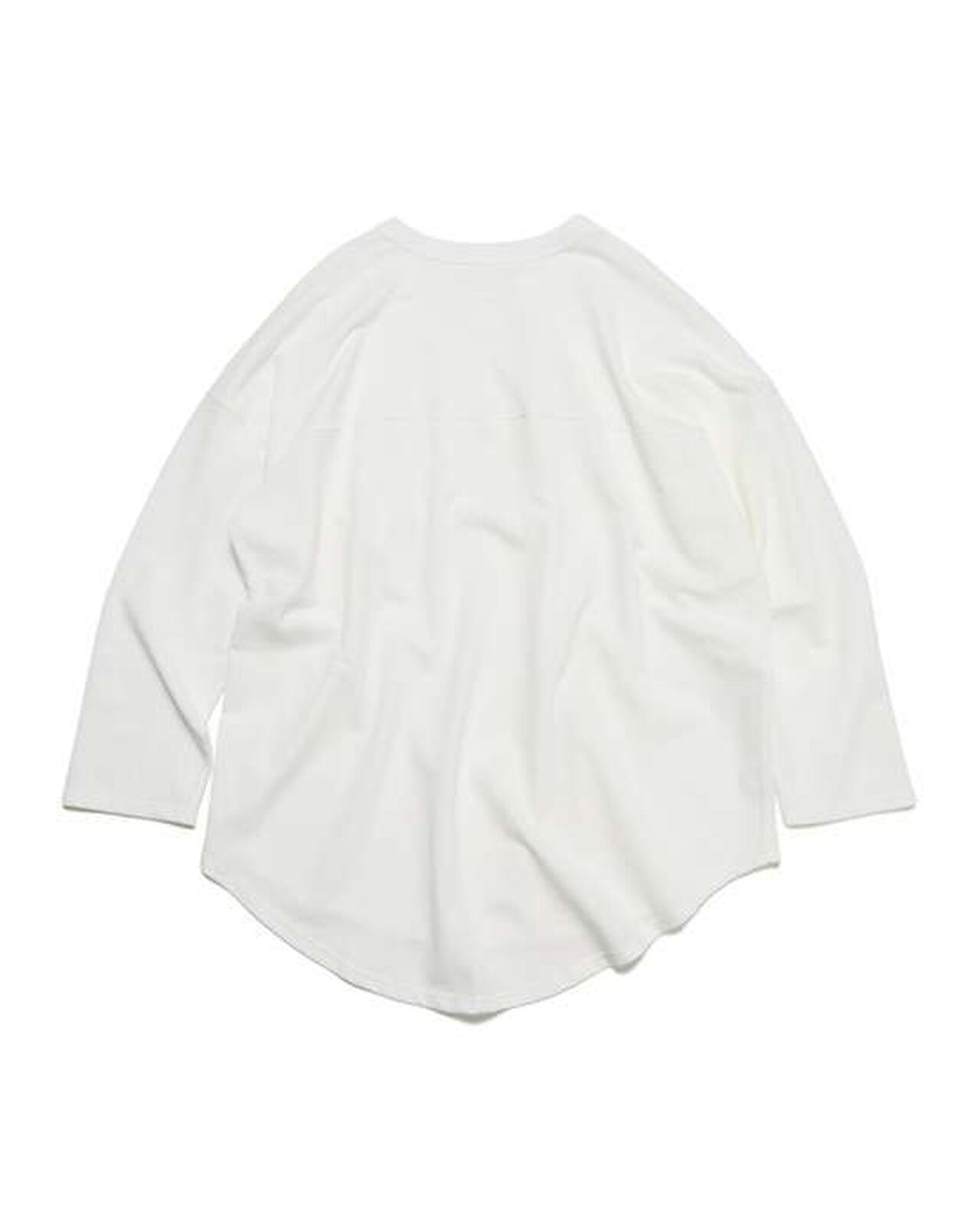 WIDE FOOTBALL TEE,WHITE, large image number 1