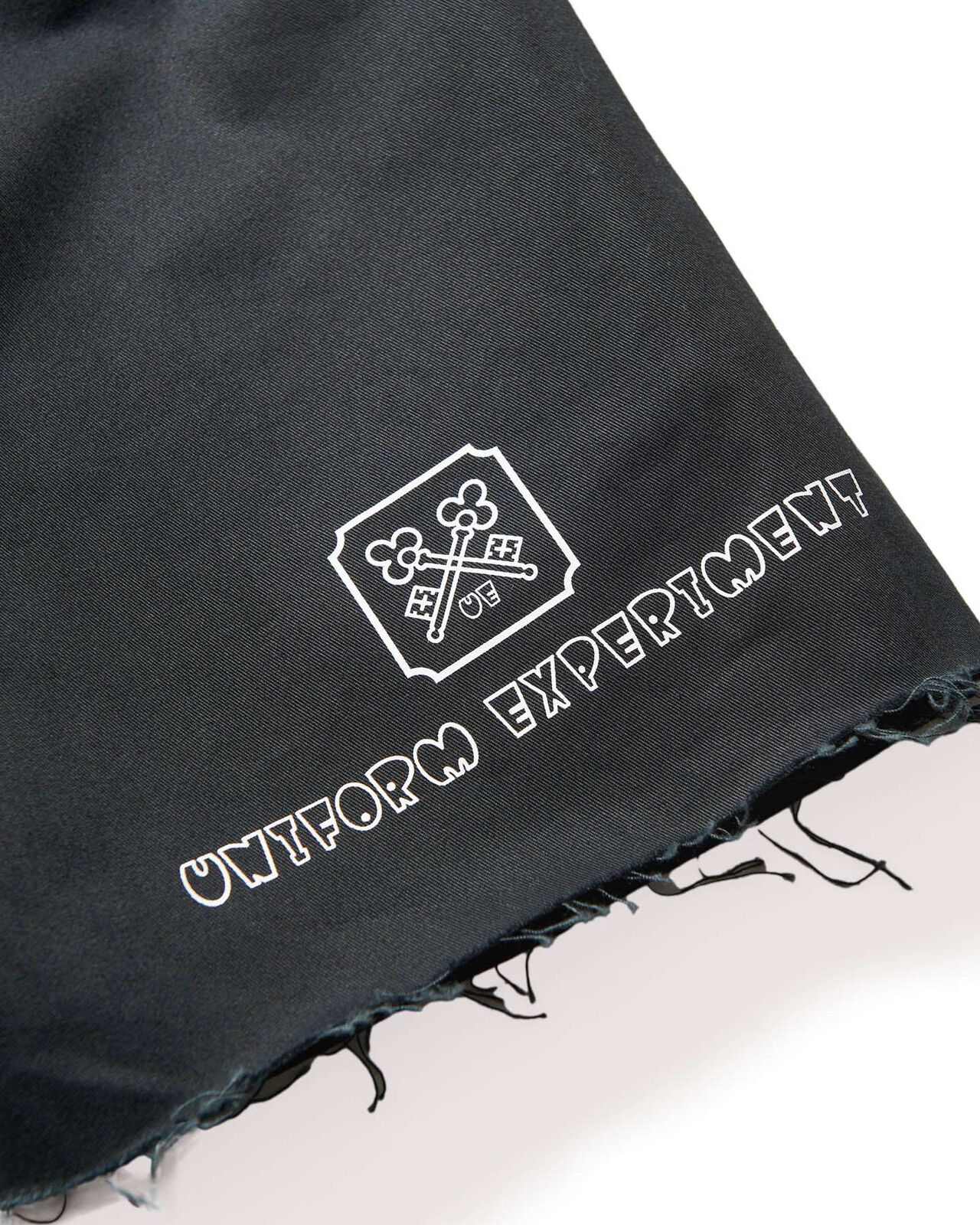 CUT OFF SHORTS,BLACK, large image number 3