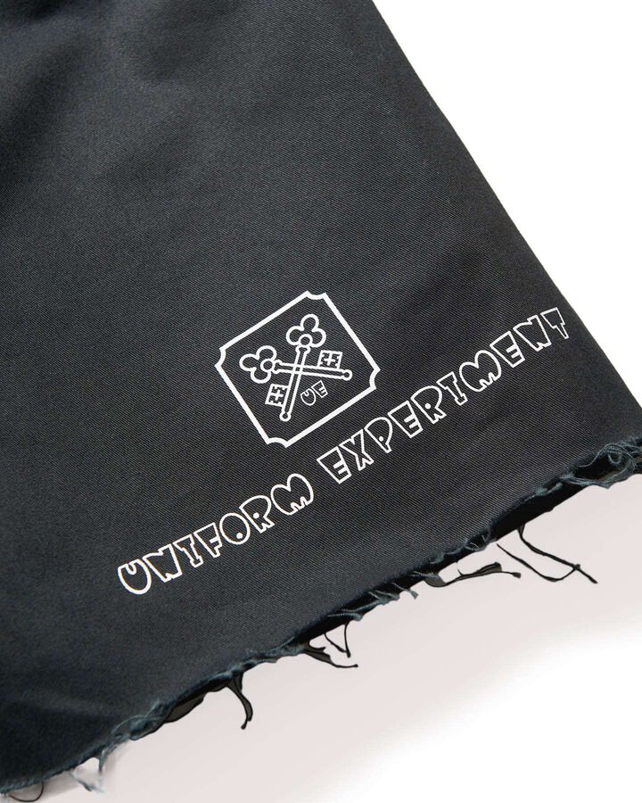 CUT OFF SHORTS,BLACK, medium image number 3