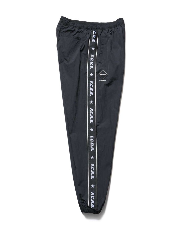 NYLON CHAMBRAY PRACTICE PANTS,BLACK, medium image number 1