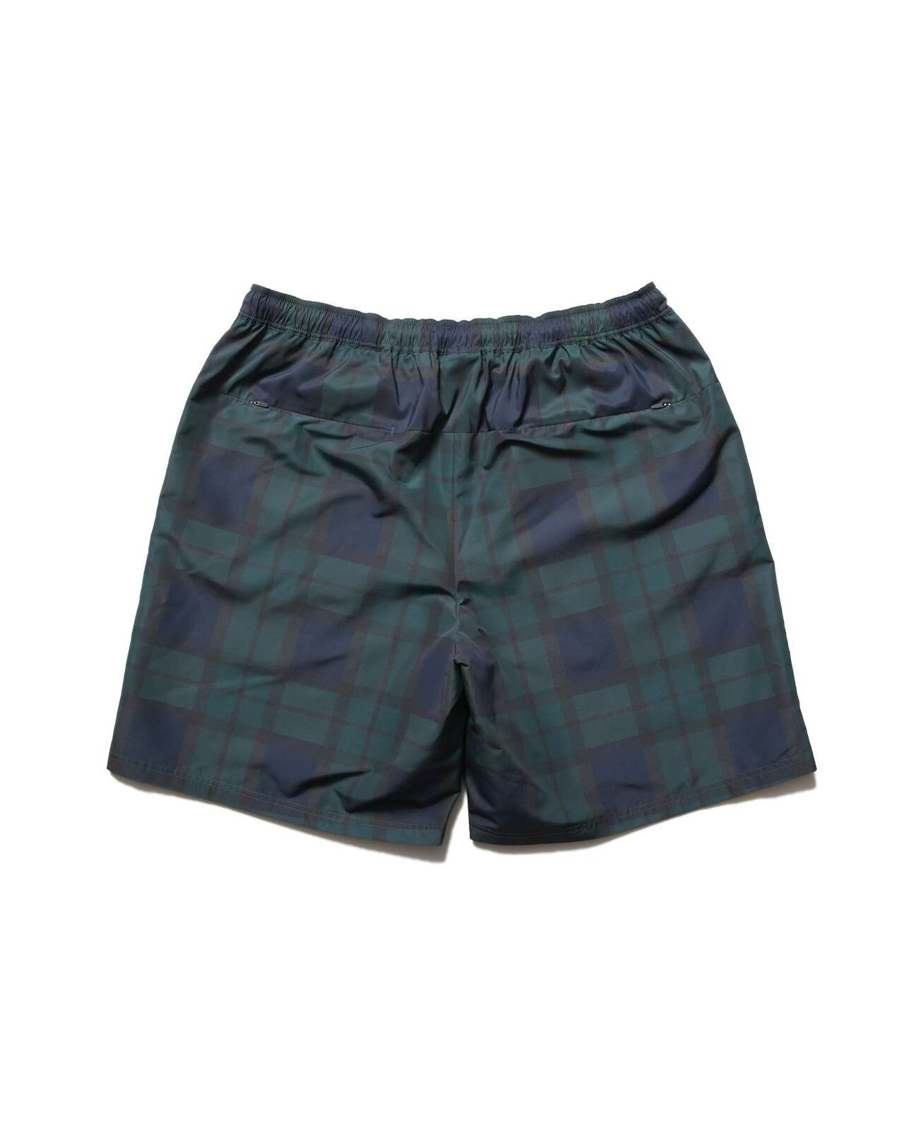 PLAID PRACTICE SHORTS,NAVY, large image number 1