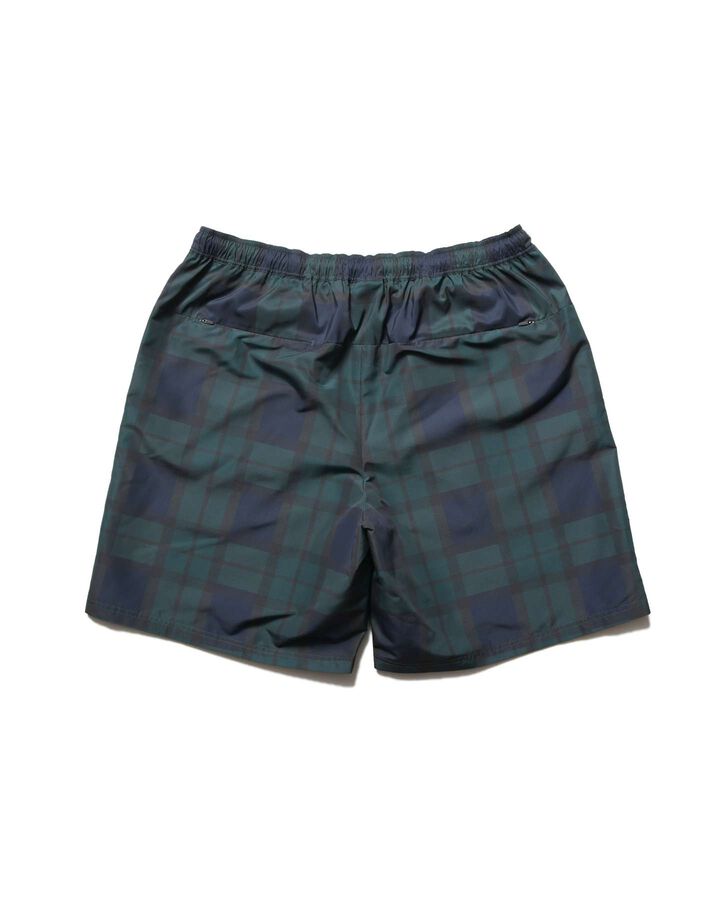 PLAID PRACTICE SHORTS,NAVY, medium image number 1