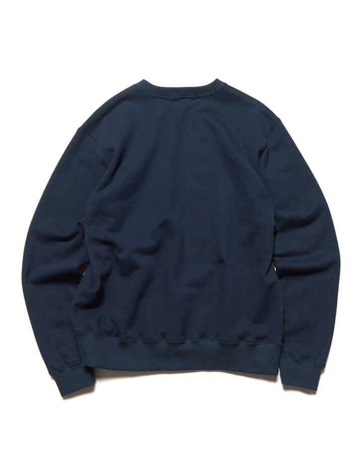 VINTAGE GRAPHIC CREWNECK SWEAT,NAVY, medium image number 1