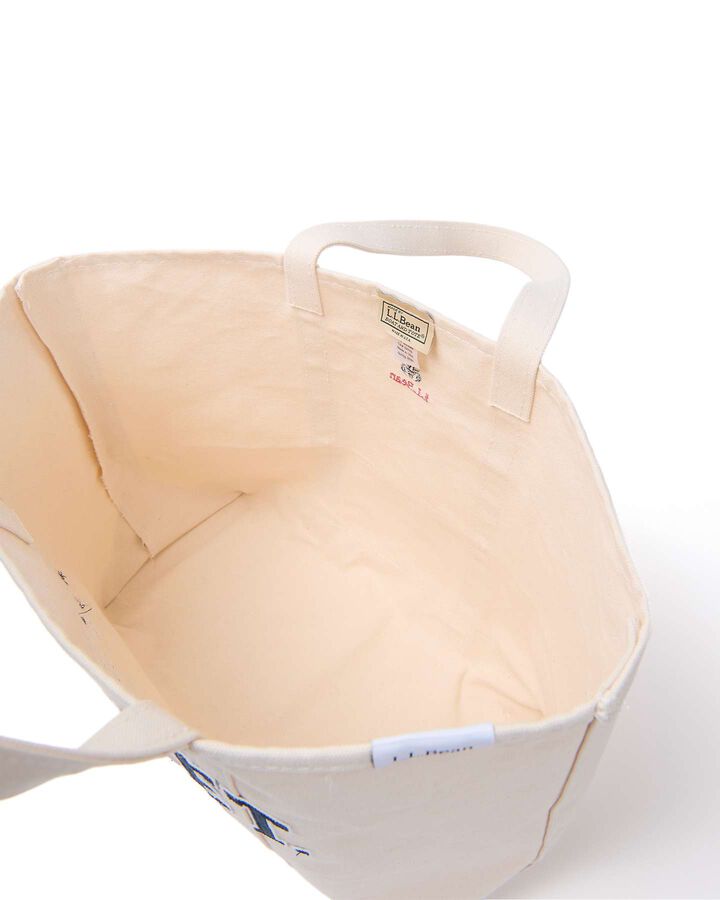 L.L. Bean BOAT AND TOTE LARGE,WHITE, medium image number 5