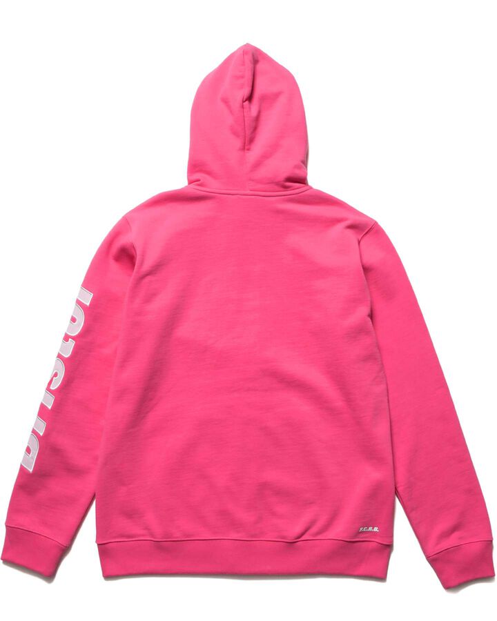 SLEEVE LOGO ZIP-UP SWEAT HOODIE,PINK, medium image number 1
