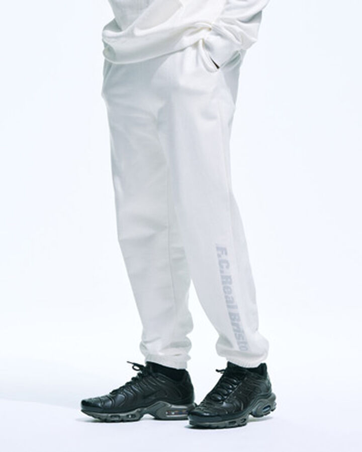 EFFECT LINE LOGO TEAM SWEAT PANTS,OFF WHITE, medium image number 5