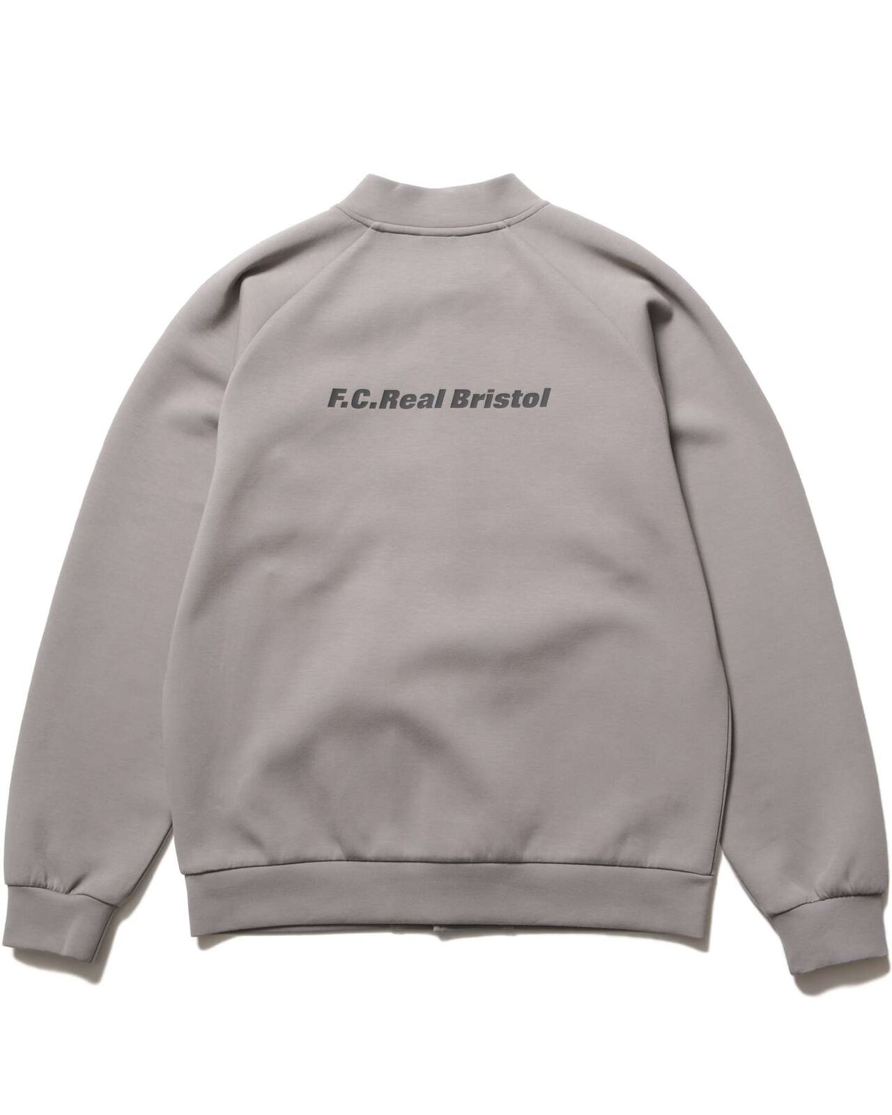 TECH SWEAT VARSITY BLOUSON,GRAY, large image number 1