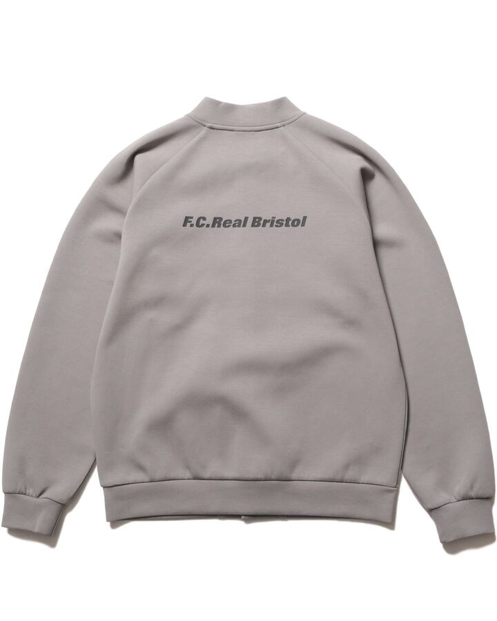 TECH SWEAT VARSITY BLOUSON,GRAY, medium image number 1