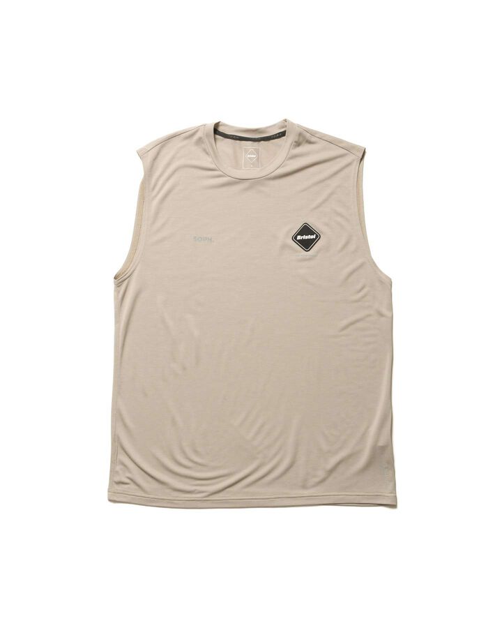 POLARTEC S/L WORKOUT TOP,GREIGE, medium