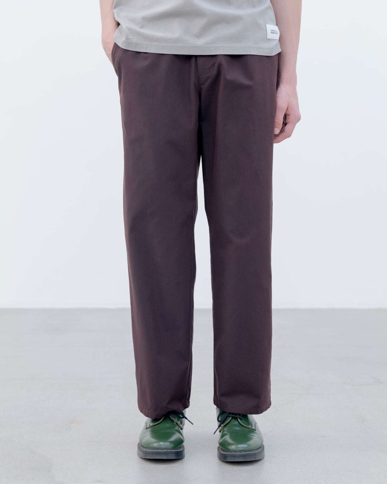 CHAMBRAY COMFORT UTILITY PANTS,BEIGE, large image number 4