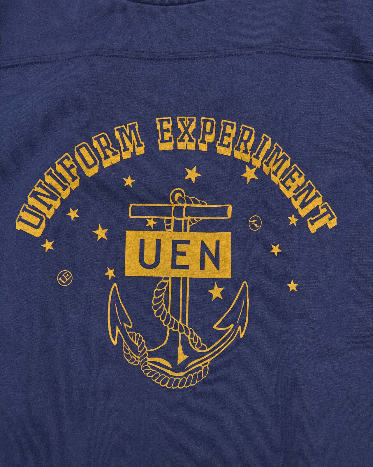 UEN FOOTBALL TEE,NAVY, large image number 2