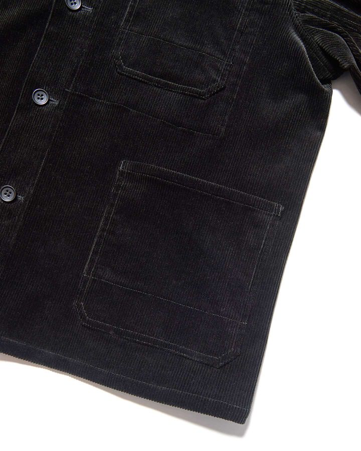 CORDUROY COVERALL,BLACK, medium image number 3