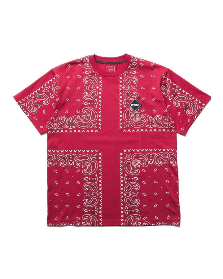 BANDANA TEE,RED, medium