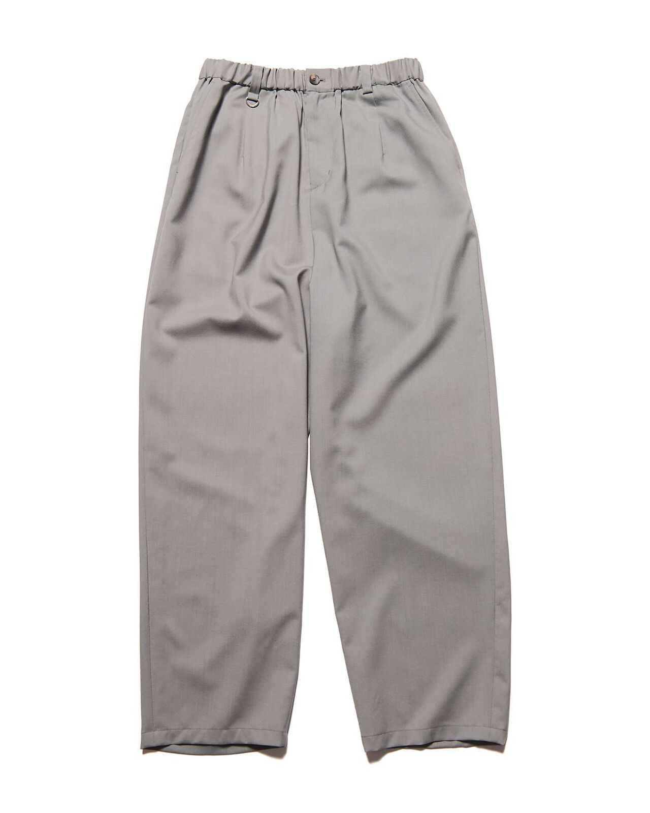 WASHBLE WOOL TAPERED BOLD PANTS,GREIGE, large image number 0